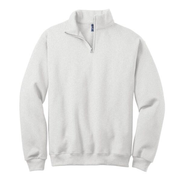 NuBlend ® 1/4 Zip Cadet Collar Sweatshirt Thumbnail
