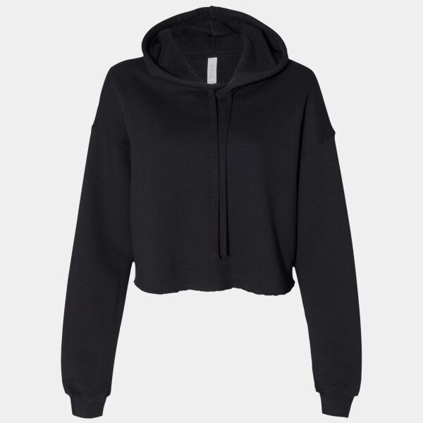 Women's Crop Fleece Hoodie Thumbnail